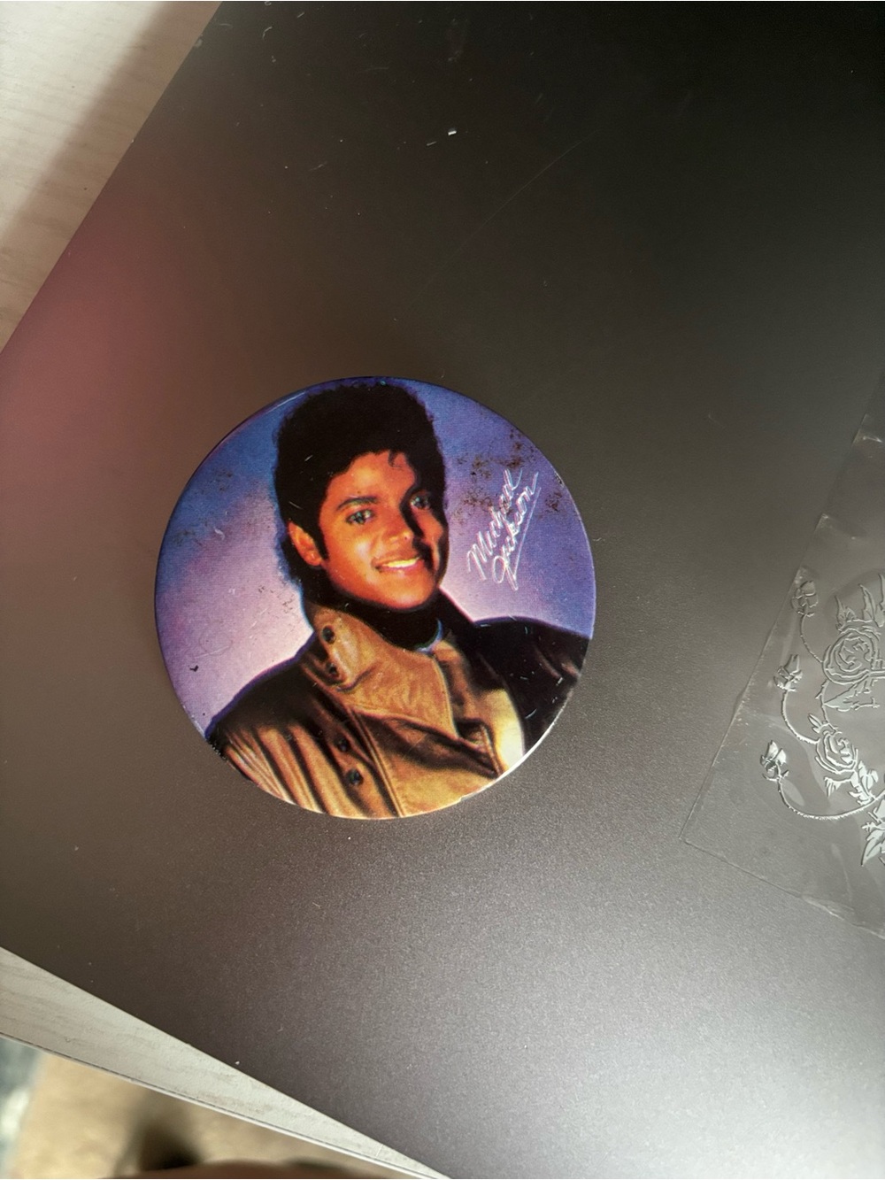 Vintage Michael Jackson Button